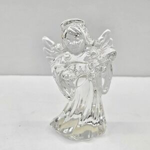 Marquis by Waterford‎ Crystal Angel Playing Lute Figurine Made in Germany